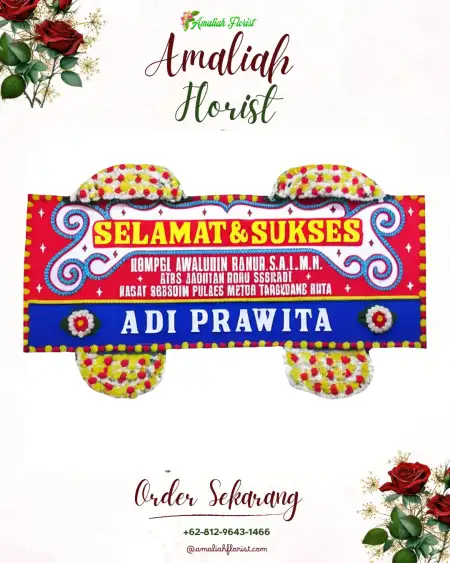 Papan Bunga Ucapan Selamat Sogong